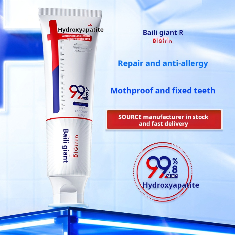 Teeth Whitening Thailand - 99.8% High-purity Baili Giant Hydroxyapatite Toothpaste