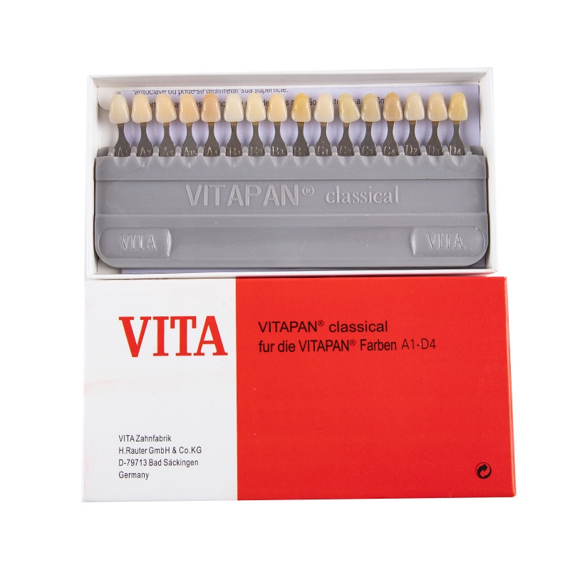 Teeth Whitening With Trays - VITA 16 Colors Teeth Shade Guide