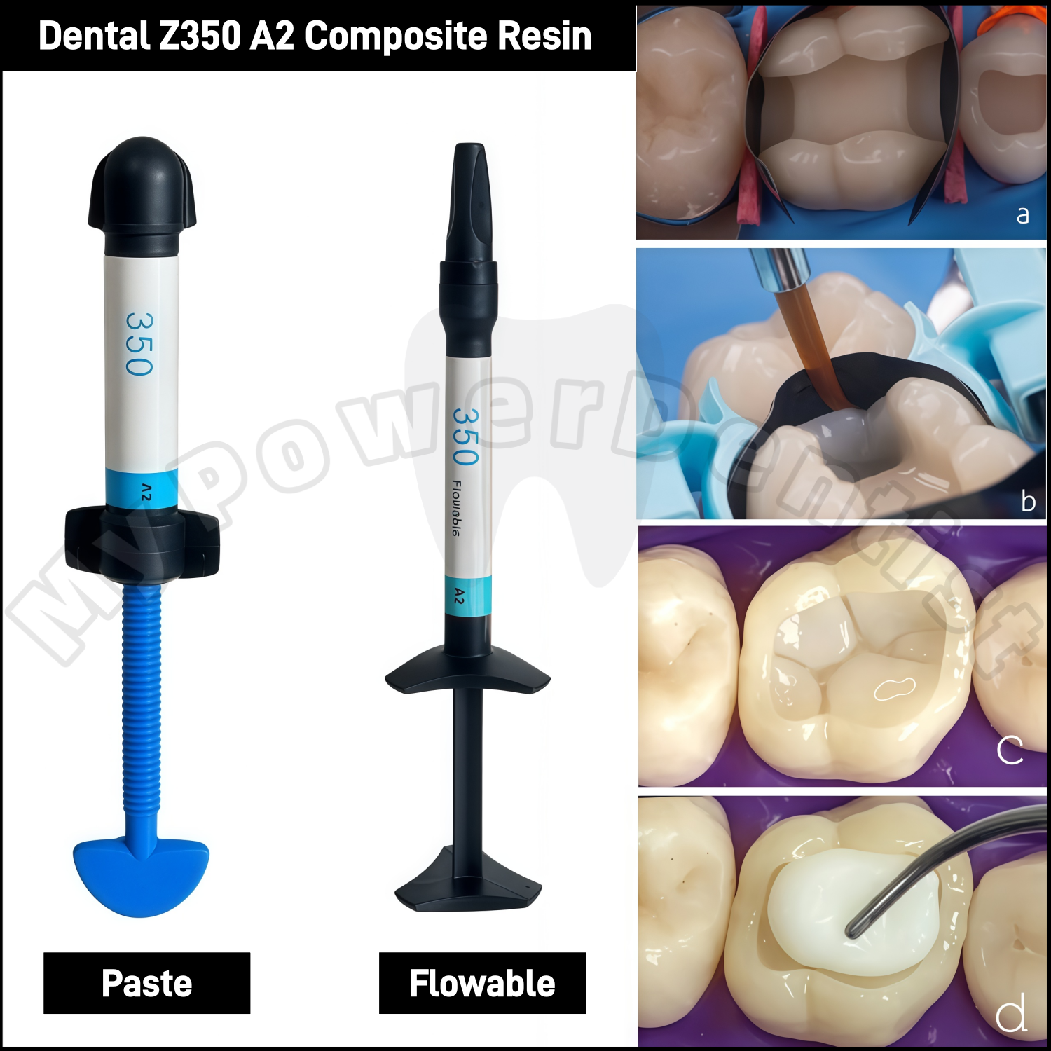 Teeth Whitening Free - Z350 A2 Dental Composite Resin Light