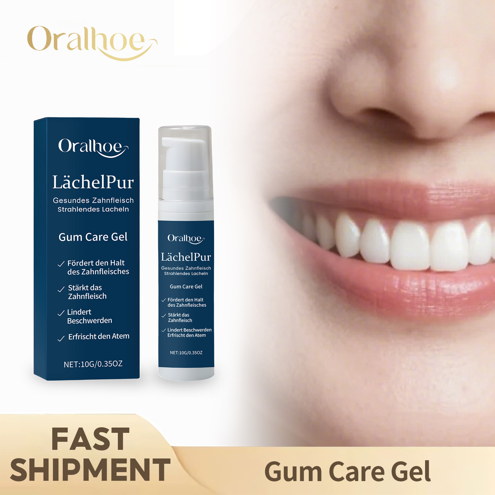 Teeth Whitening Singapore - Gum Repair Care Gel Relieve Receding