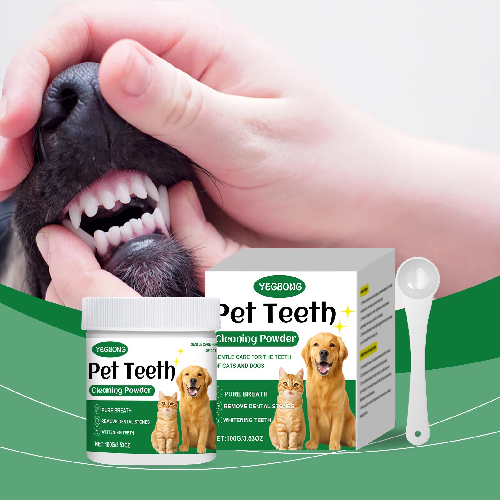 Teeth Whitening Singapore - Pet Teeth Cleaning Powder Reduce Dental