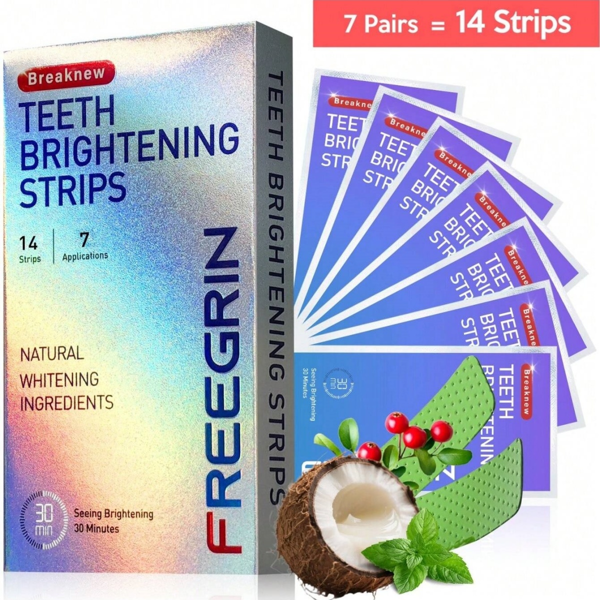 Teeth Whitening Singapore - Deluxe Whitening Teeth Stickers 7/14/21 Pairs