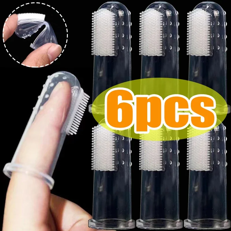 Silicone Soft Pet Finger Cuff  - Teeth Whitening Brush avaliação e preço