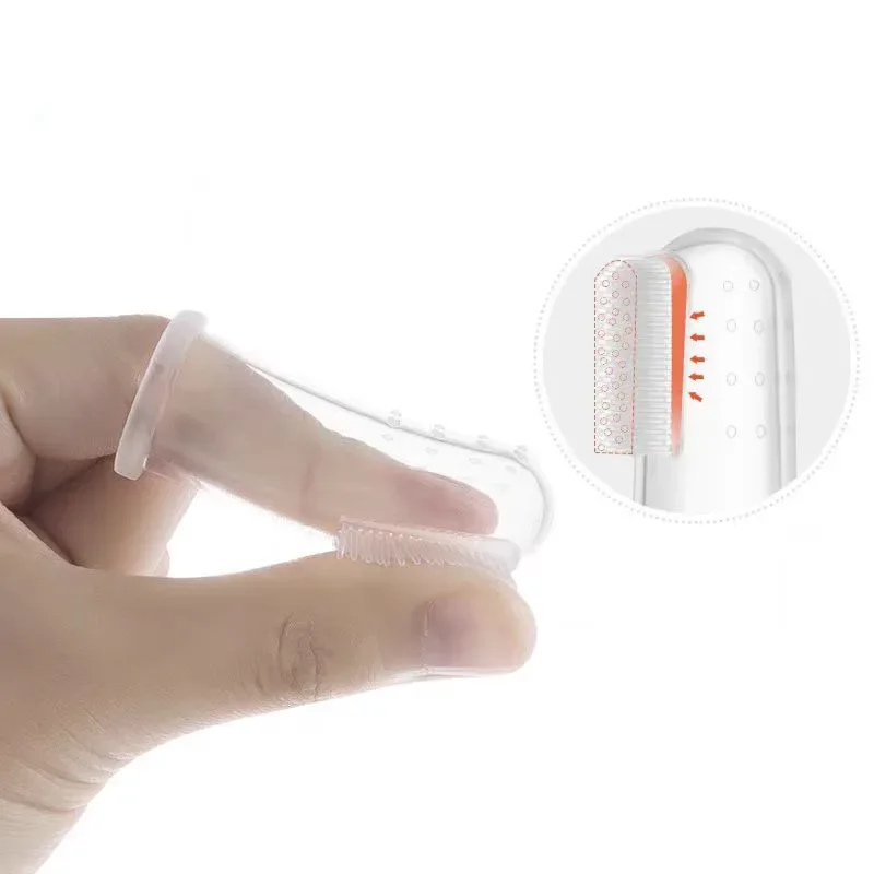 Silicone Soft Pet Finger Cuff  - Teeth Whitening Brush avaliação e preço