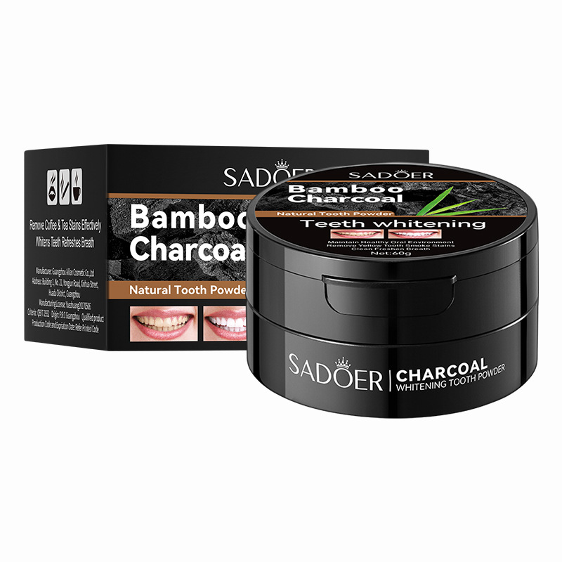 60g Tooth Whitening Powder Act - Teeth Whitening Charcoal avaliação e preço