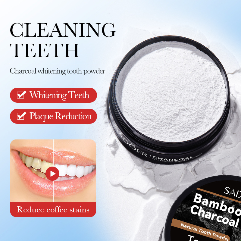 60g Tooth Whitening Powder Act - Teeth Whitening Charcoal avaliação e preço