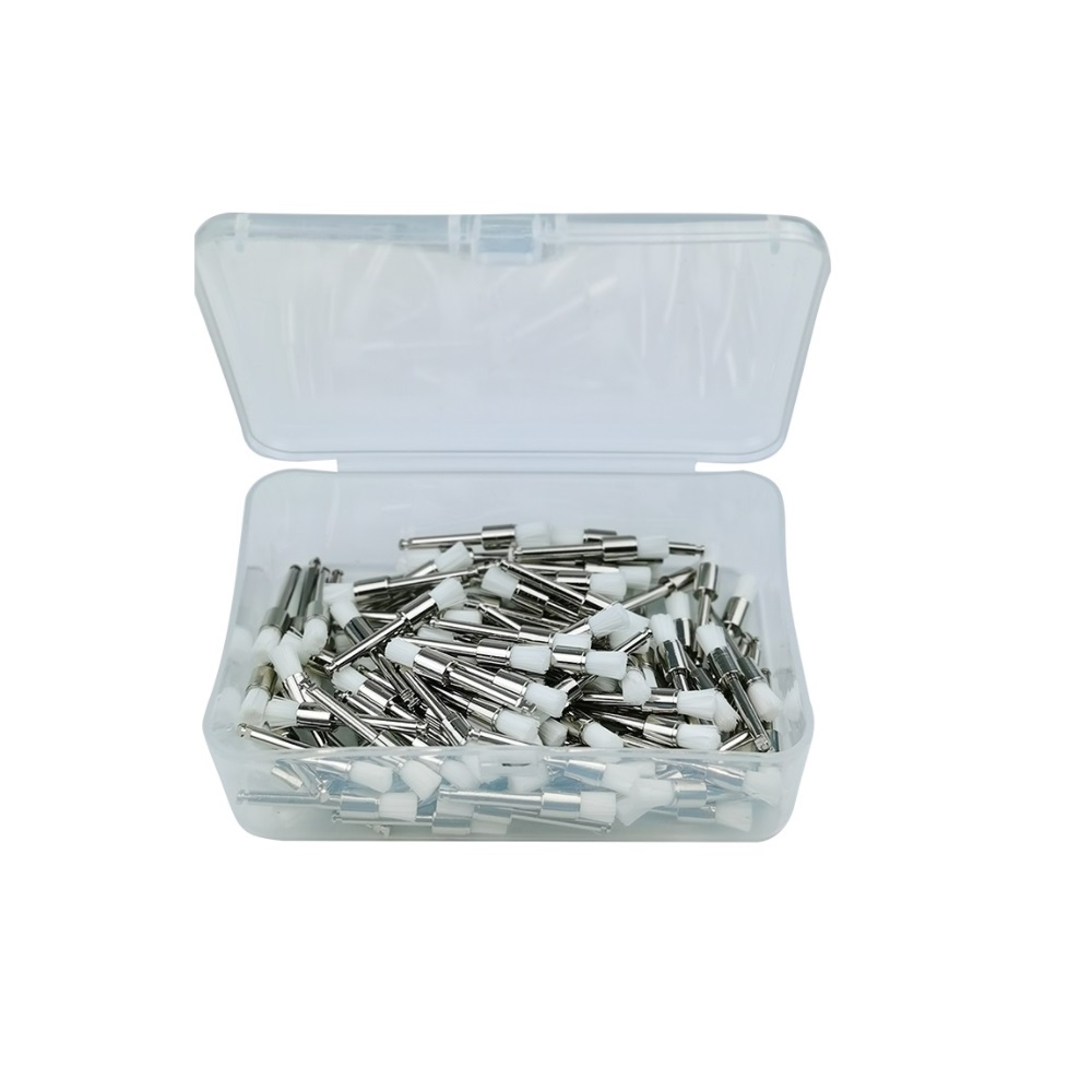 100pcs/Box Dental Polishing Br - Teeth Whitening Brush avaliação e preço