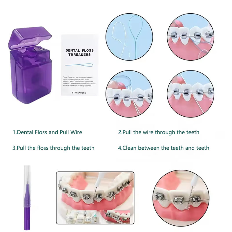 1set Orthodontic Dental Oral C - Teeth Whitening Brush avaliação e preço