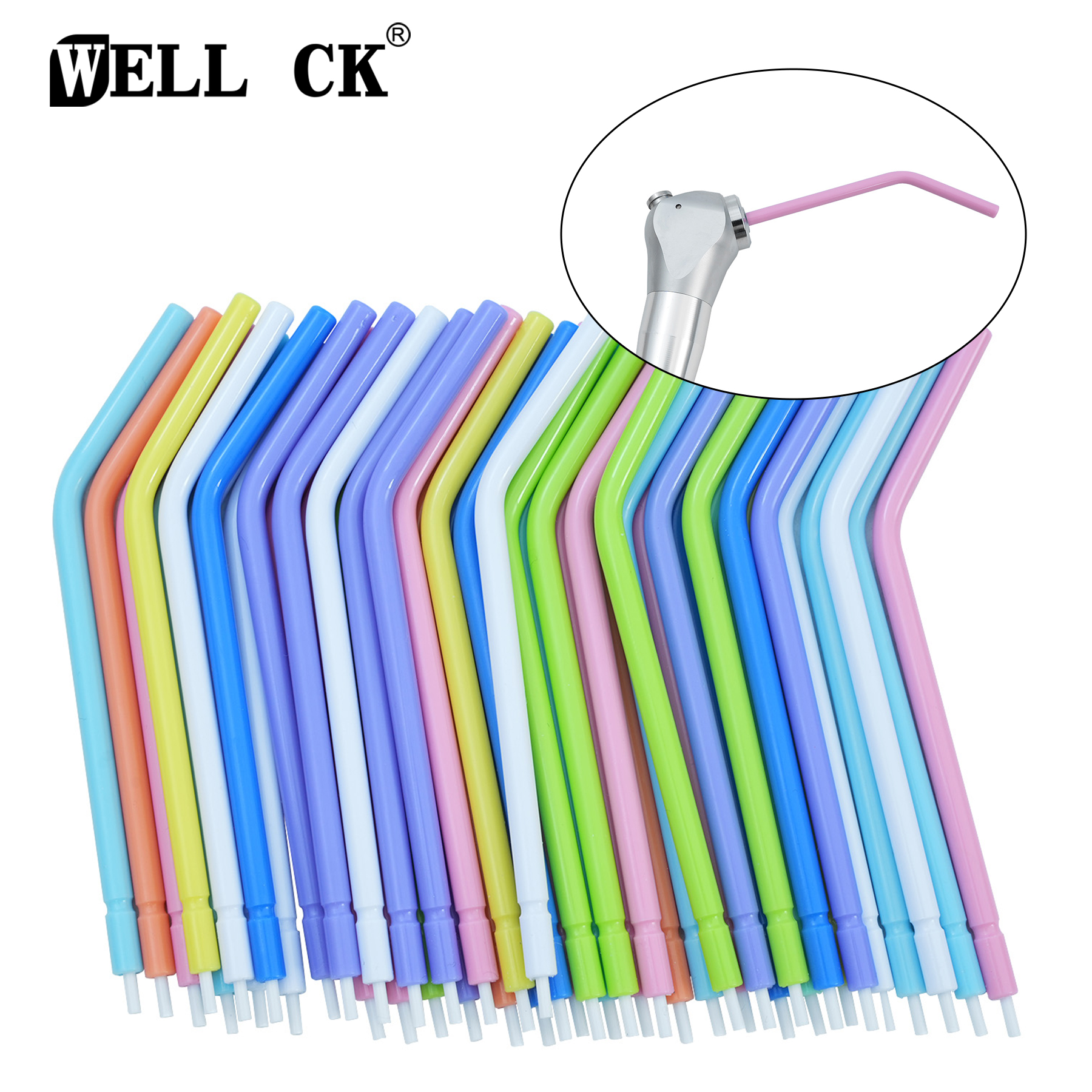 250pcs Dental Air Water Syring - Teeth Whitening Youtube avaliação e preço