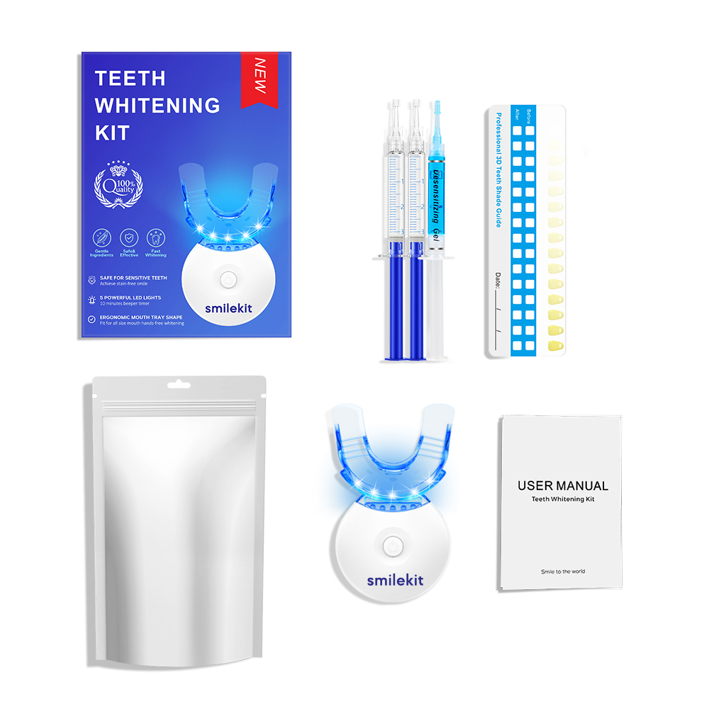 Teeth Whitening Kit - 5X LED L - Teeth Whitening Singapore avaliação e preço
