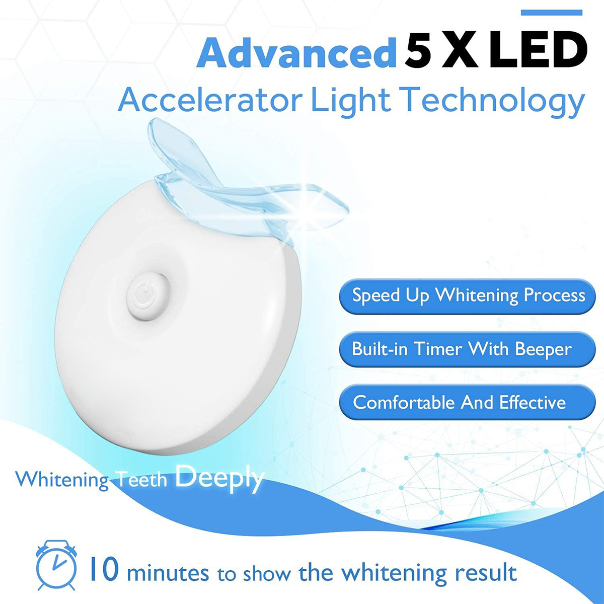 Teeth Whitening Kit - 5X LED L - Teeth Whitening Singapore avaliação e preço
