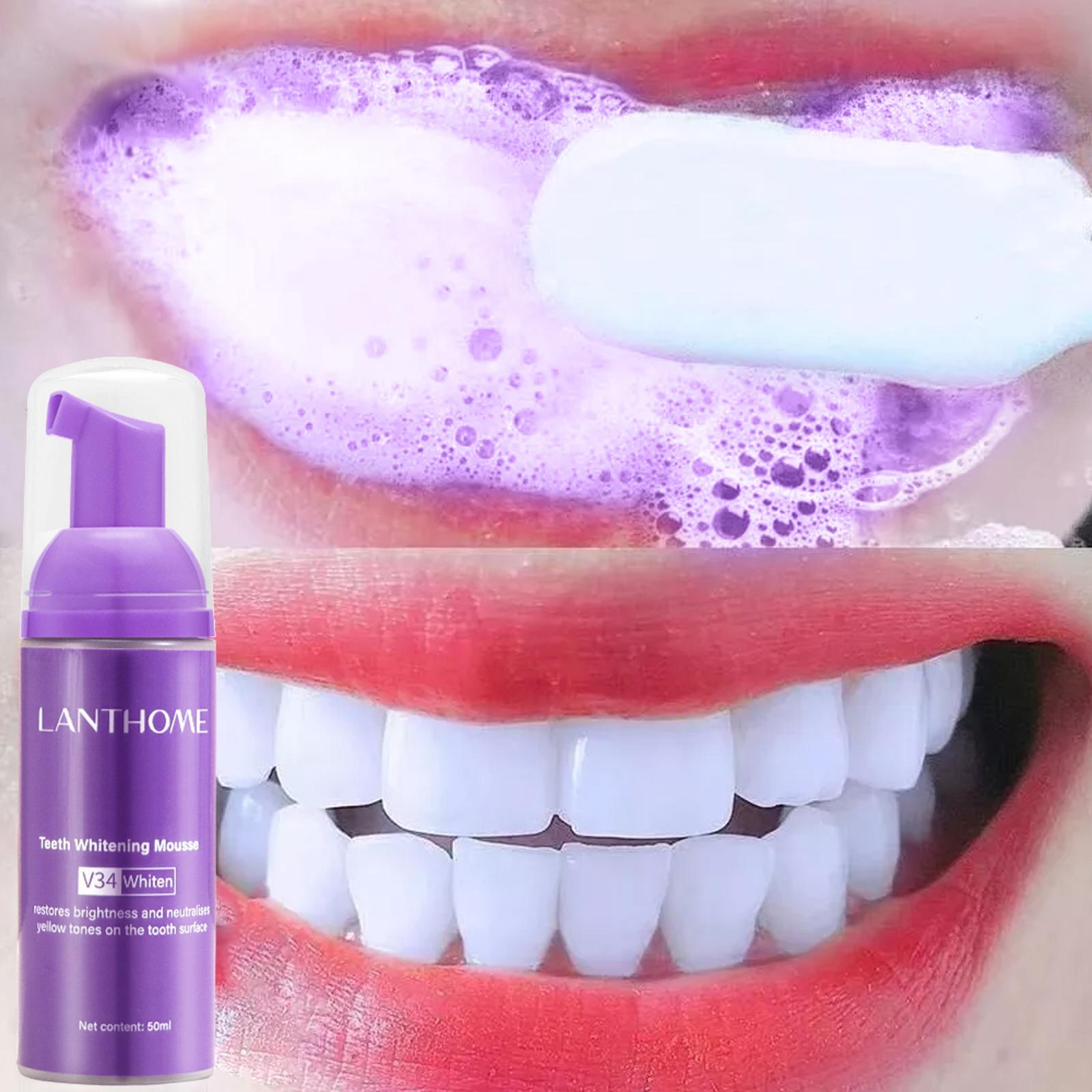 V34 Mousse Teeth Cleaning Toot - Teeth Whitening Effective avaliação e preço