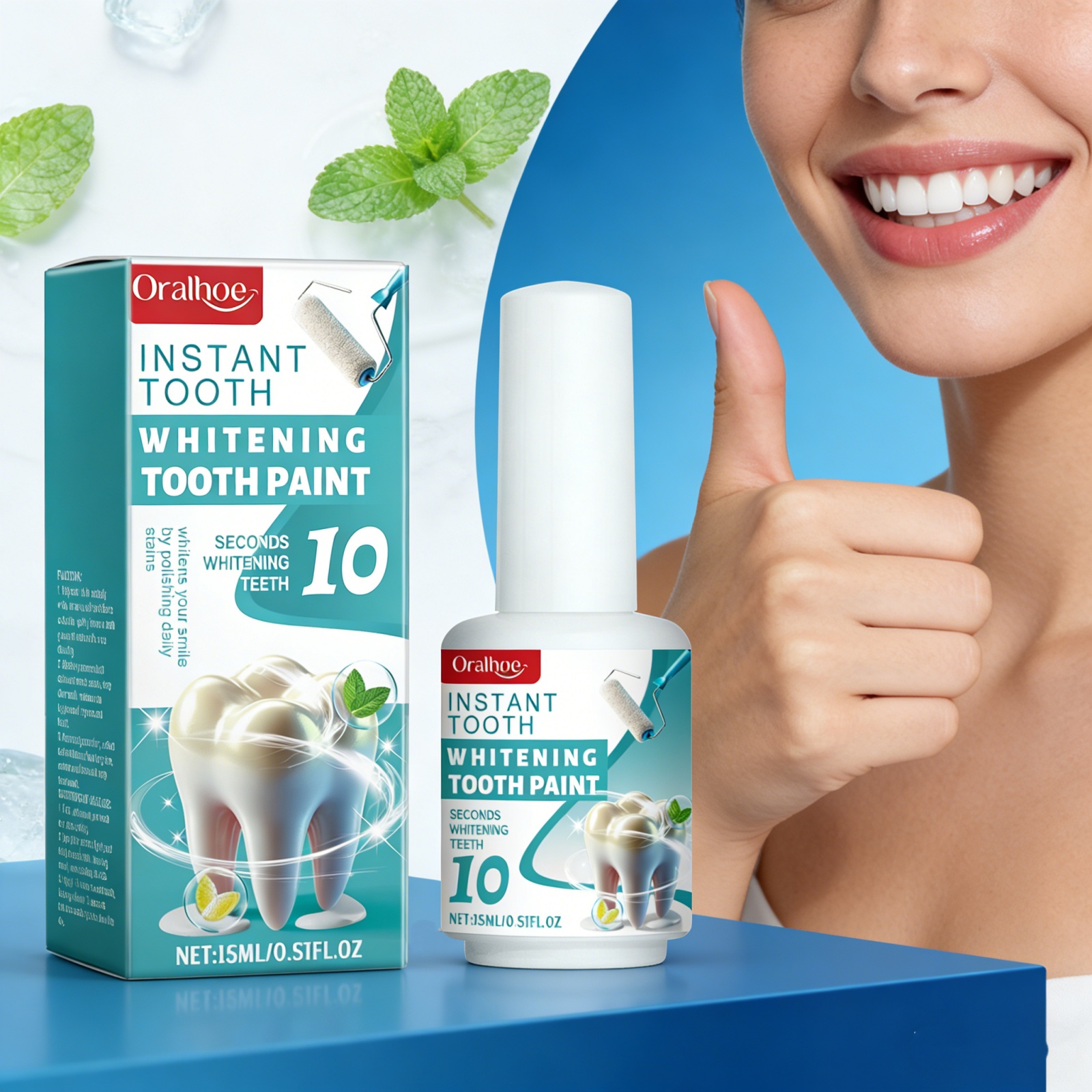 Instant Teeth Whitening Paint  - Teeth Whitening Flash avaliação e preço