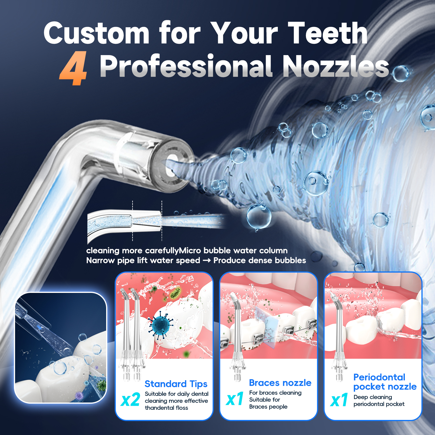 Mornwell 5032 Water Floss Soni - Teeth Whitening In Office avaliação e preço