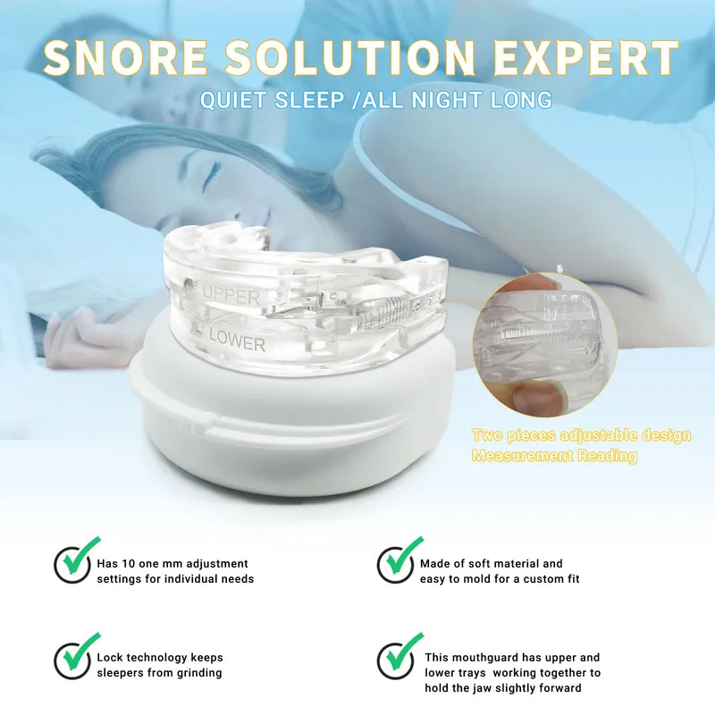 Silicone Anti-Snore Mouthpiece - Dental Guard Night avaliação e preço