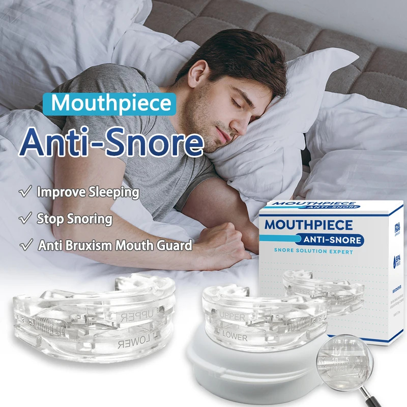Silicone Anti-Snore Mouthpiece - Dental Guard Night avaliação e preço