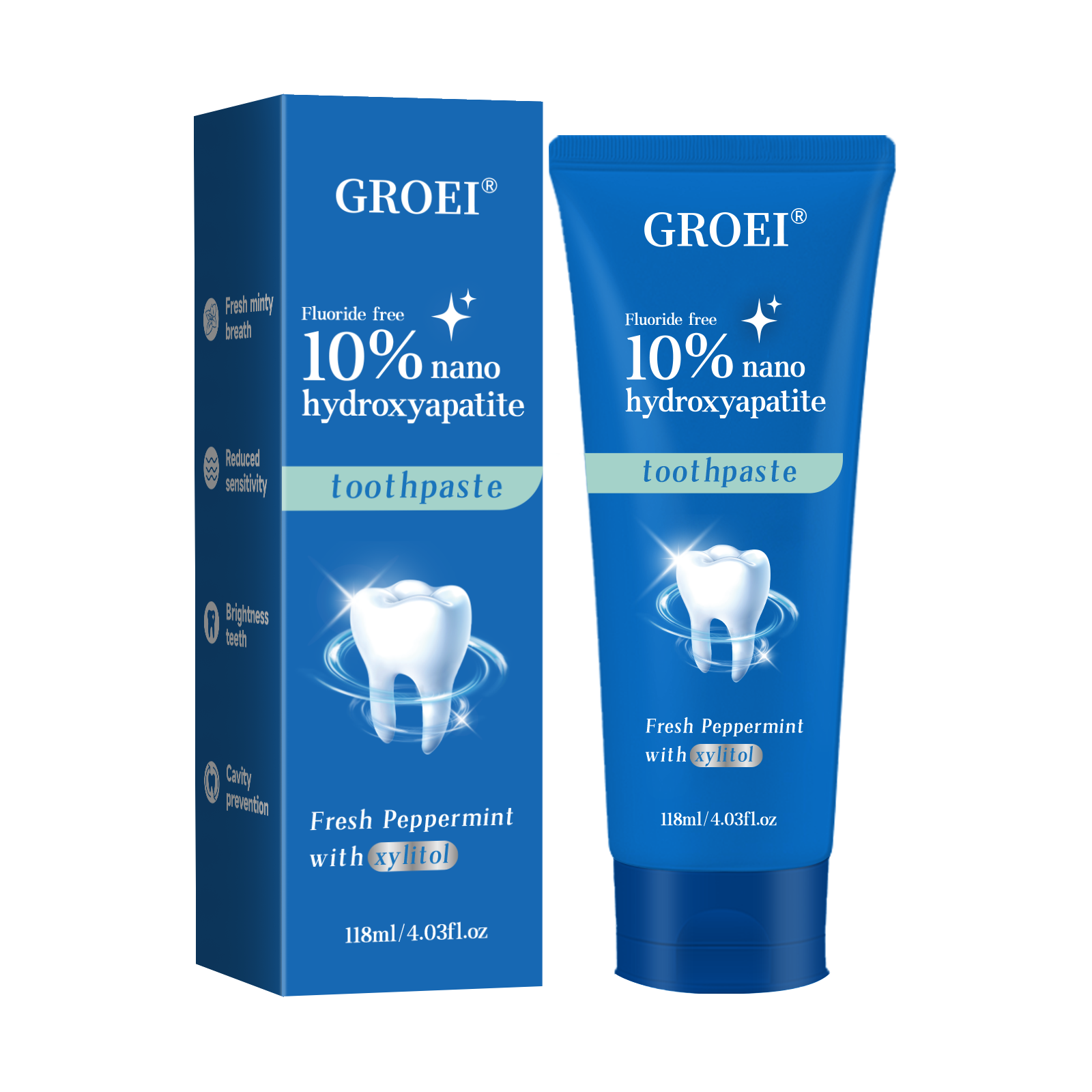 Hydroxyapatite Toothpaste Refr - Teeth Whitening Thailand avaliação e preço