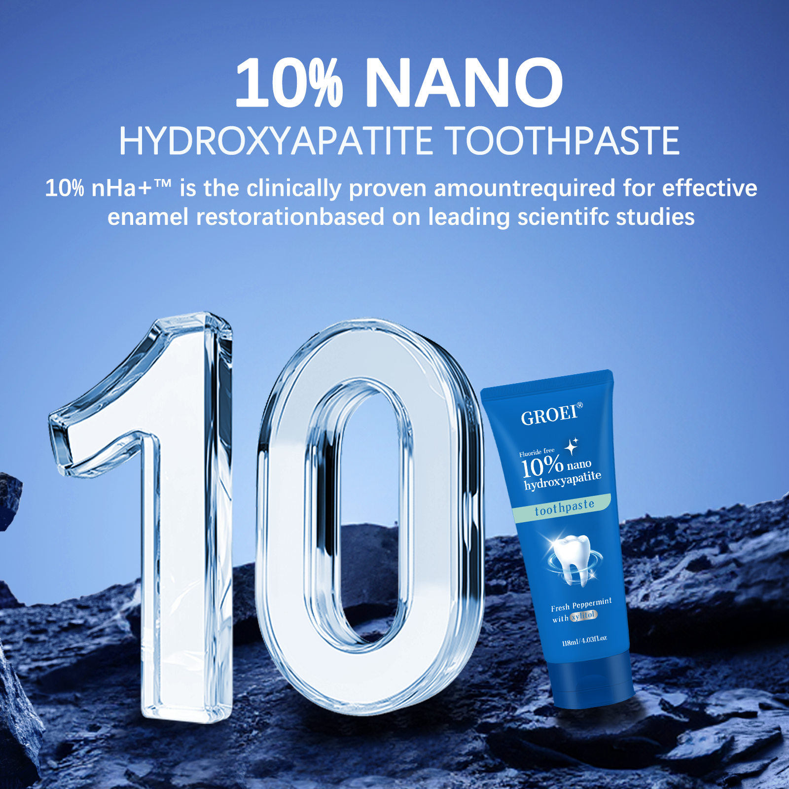 Hydroxyapatite Toothpaste Refr - Teeth Whitening Thailand avaliação e preço