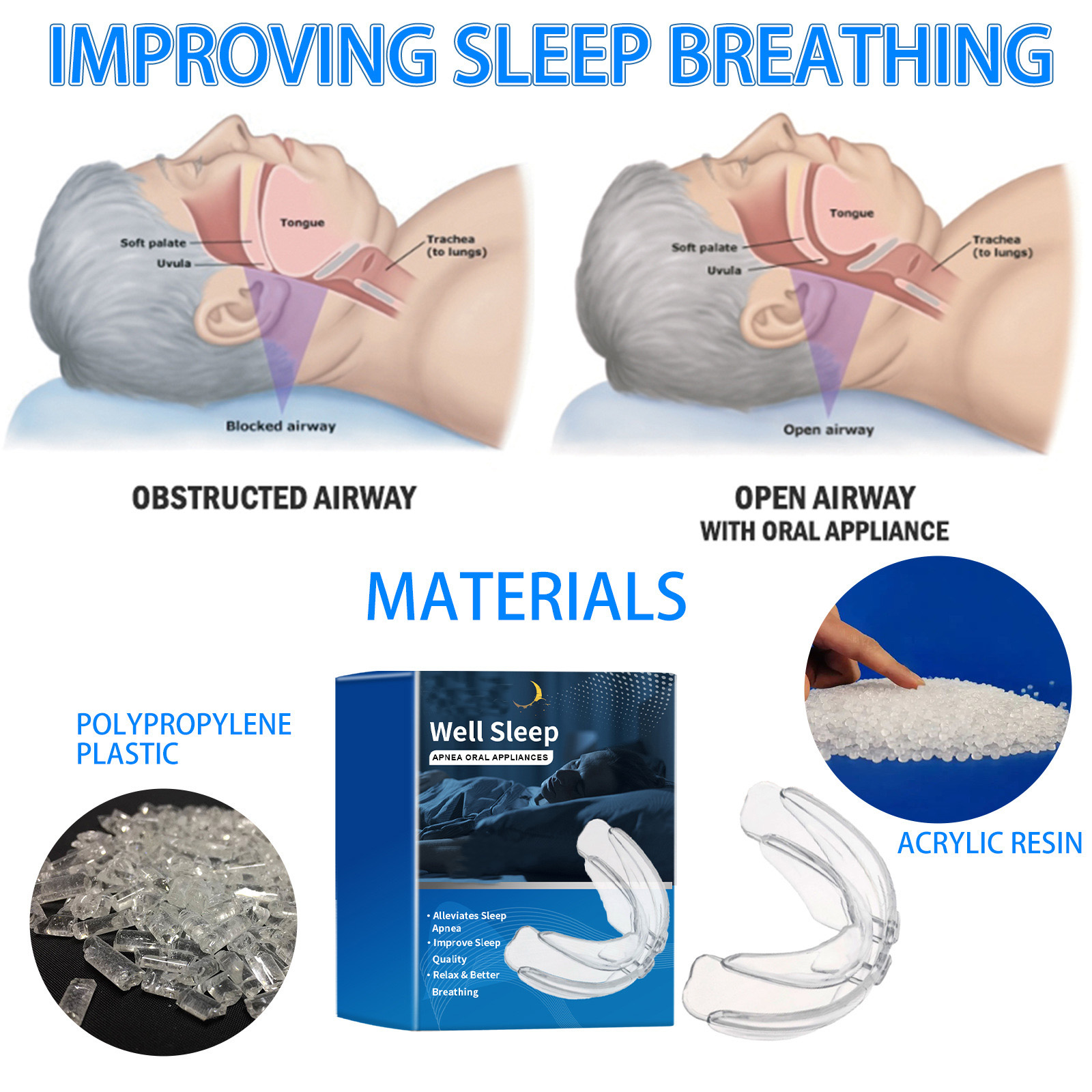 Anti Snoring Bruxism Mouth Gua - Dental Guard Night avaliação e preço