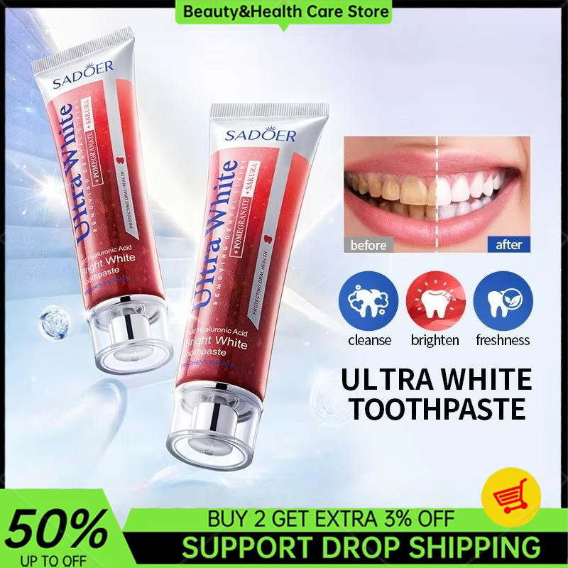 100g Sakura Red Pomegranate To - Teeth Whitening Thailand avaliação e preço