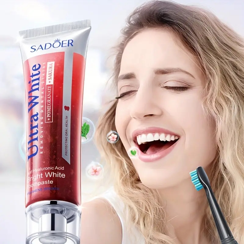 100g Sakura Red Pomegranate To - Teeth Whitening Thailand avaliação e preço
