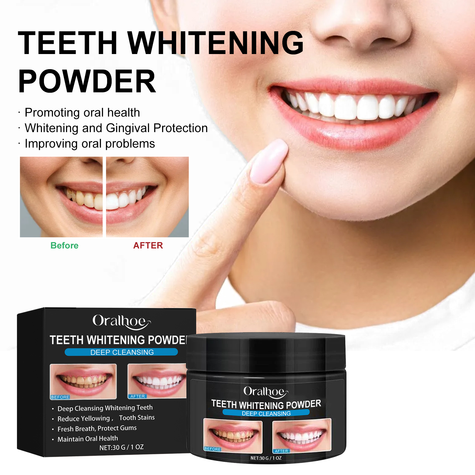 Charcoal Whitening Teeth Powde - Teeth Whitening Charcoal avaliação e preço