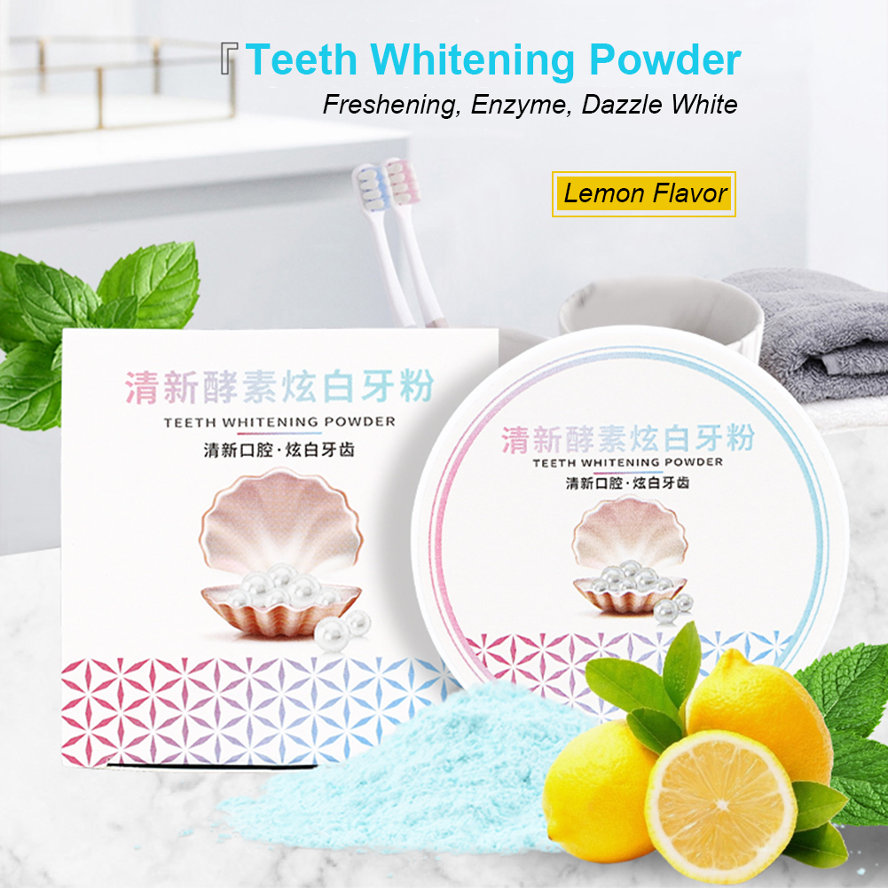 2 Types Teeth Whitening Powder - Teeth Whitening Charcoal avaliação e preço