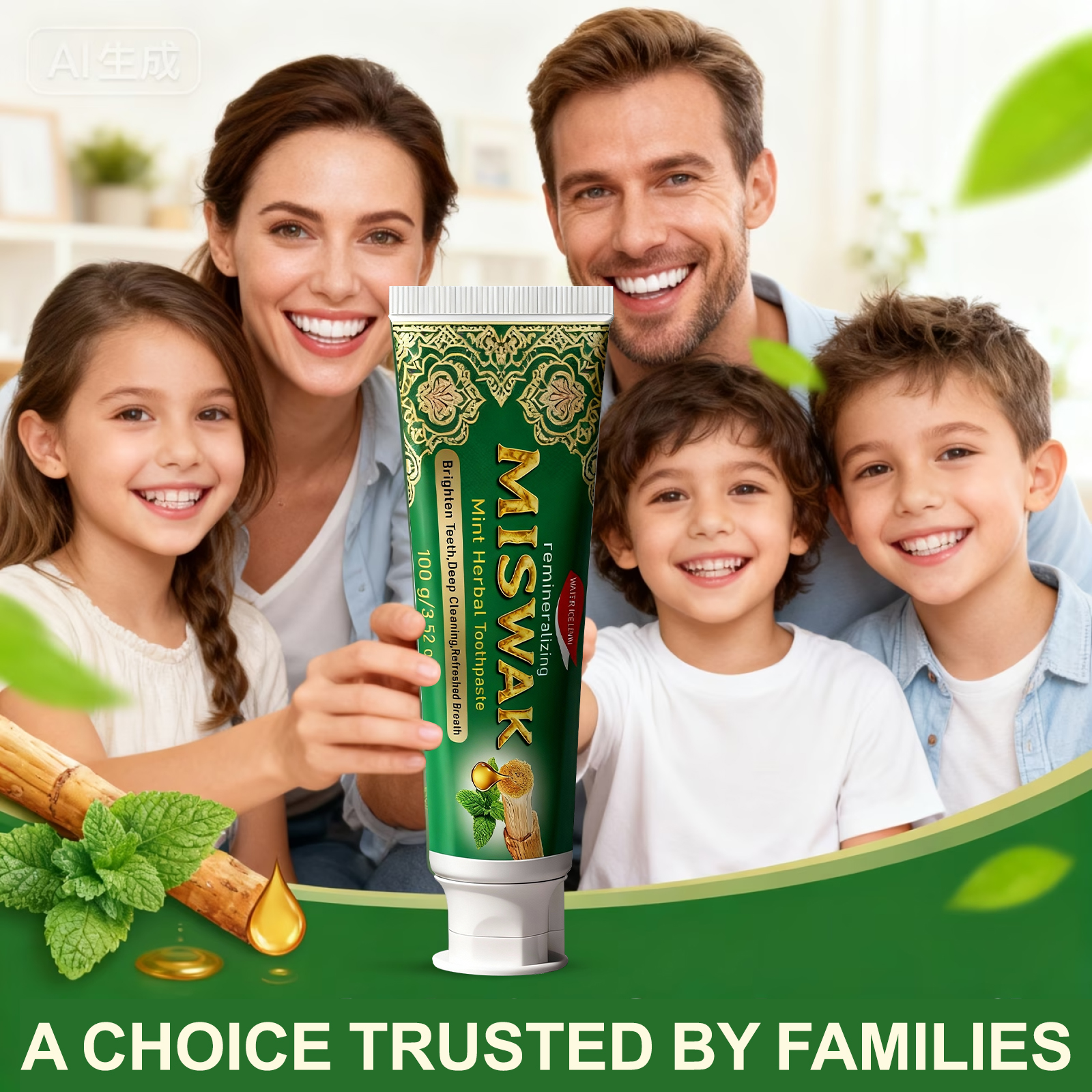 Miswak Remineralizing Mint Her - Teeth Whitening Thailand avaliação e preço