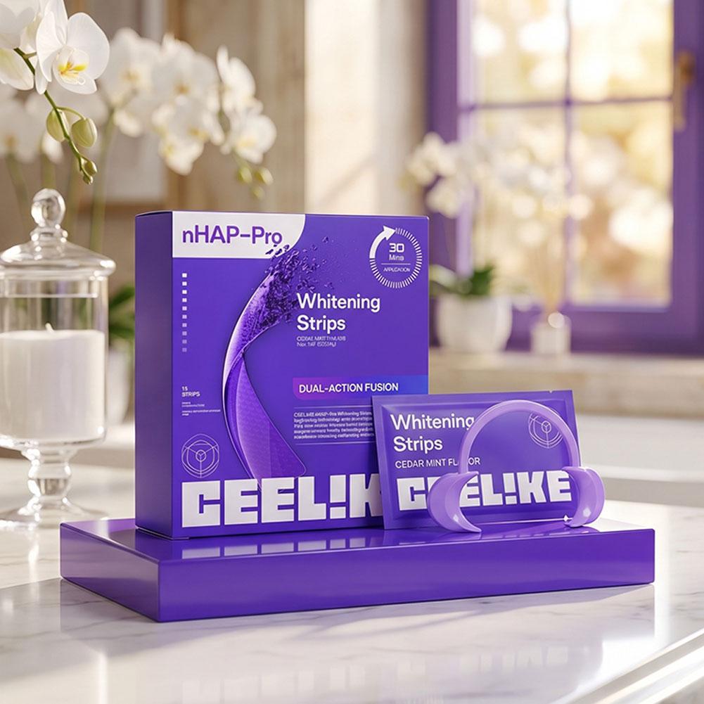 Purple Teeth Whitening Strip N - Teeth Whitening Flash avaliação e preço
