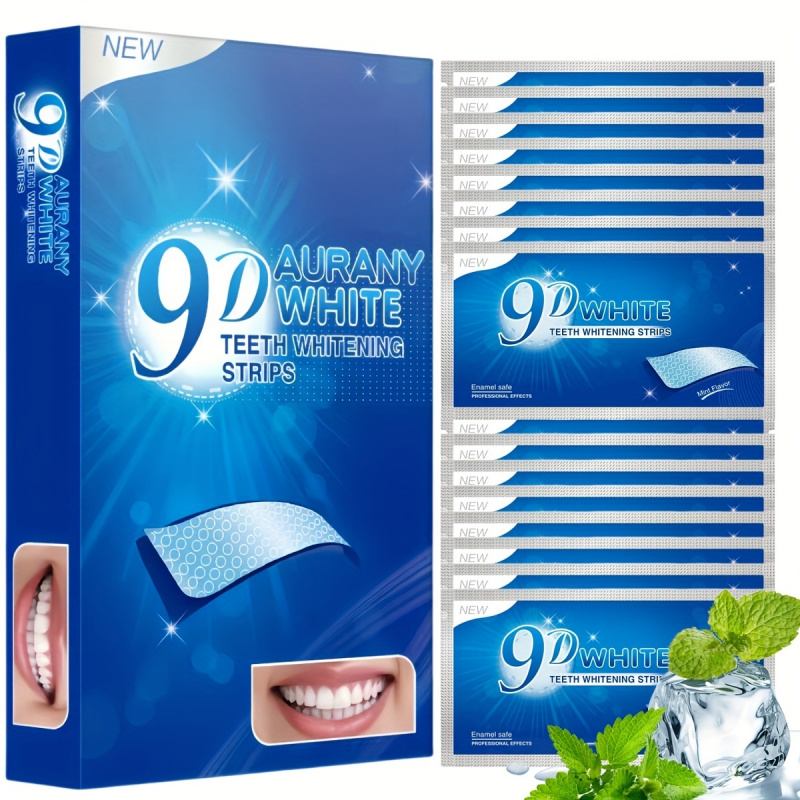21 Pairs of 9D Aurany White Te - Teeth Whitening Singapore avaliação e preço
