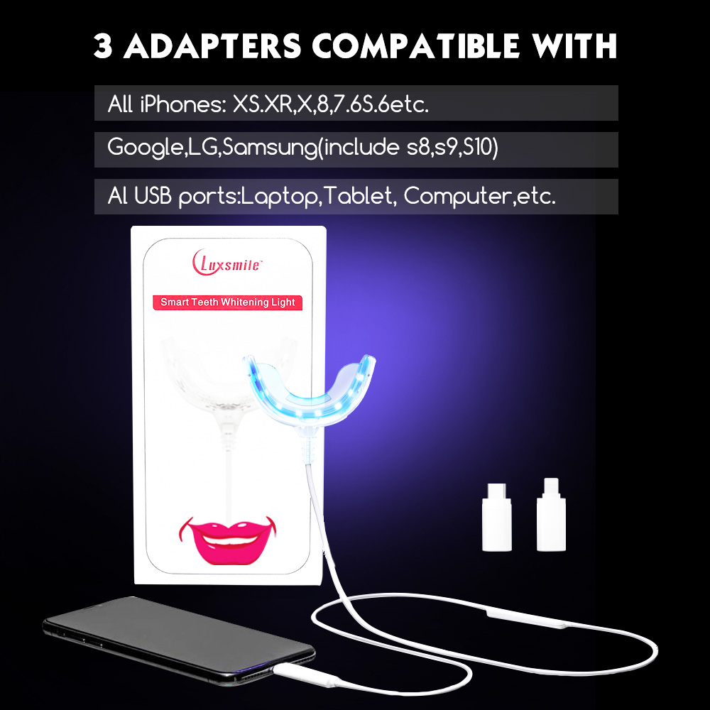 Luxsmile Smart LED Teeth White - Teeth Whitening Charcoal avaliação e preço