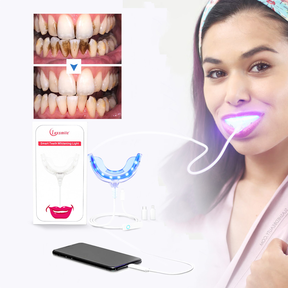 Luxsmile Smart LED Teeth White - Teeth Whitening Charcoal avaliação e preço