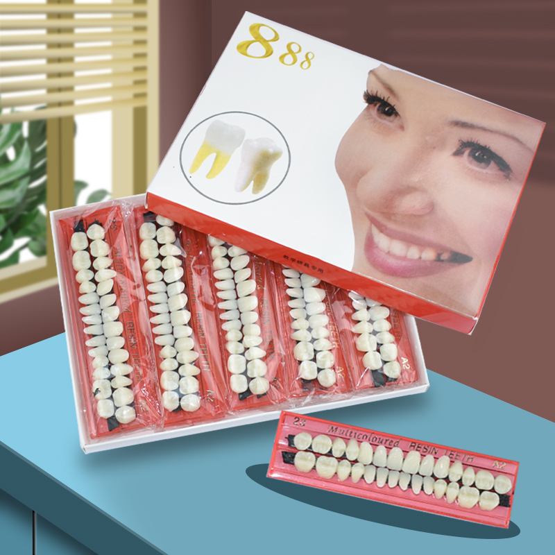 28 Teeth Dental Resin Denture  - Teeth Whitening Flash avaliação e preço