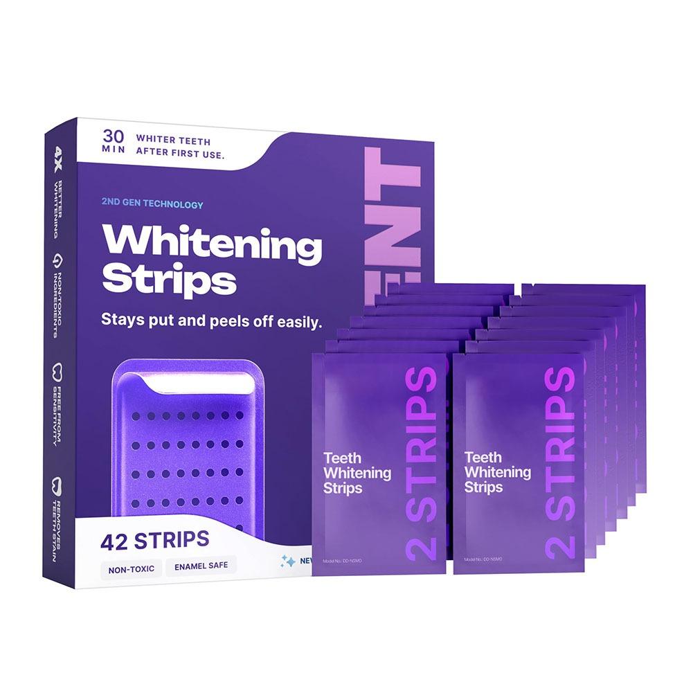 42 Pack Purple Teeth Whitening - Teeth Whitening Gel Refills avaliação e preço