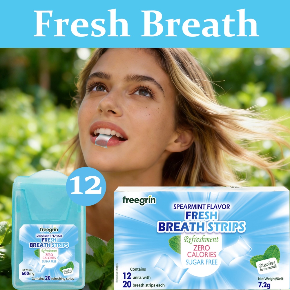 FREEGRIN Spearmint Flavored Fr - Teeth Whitening In Office avaliação e preço