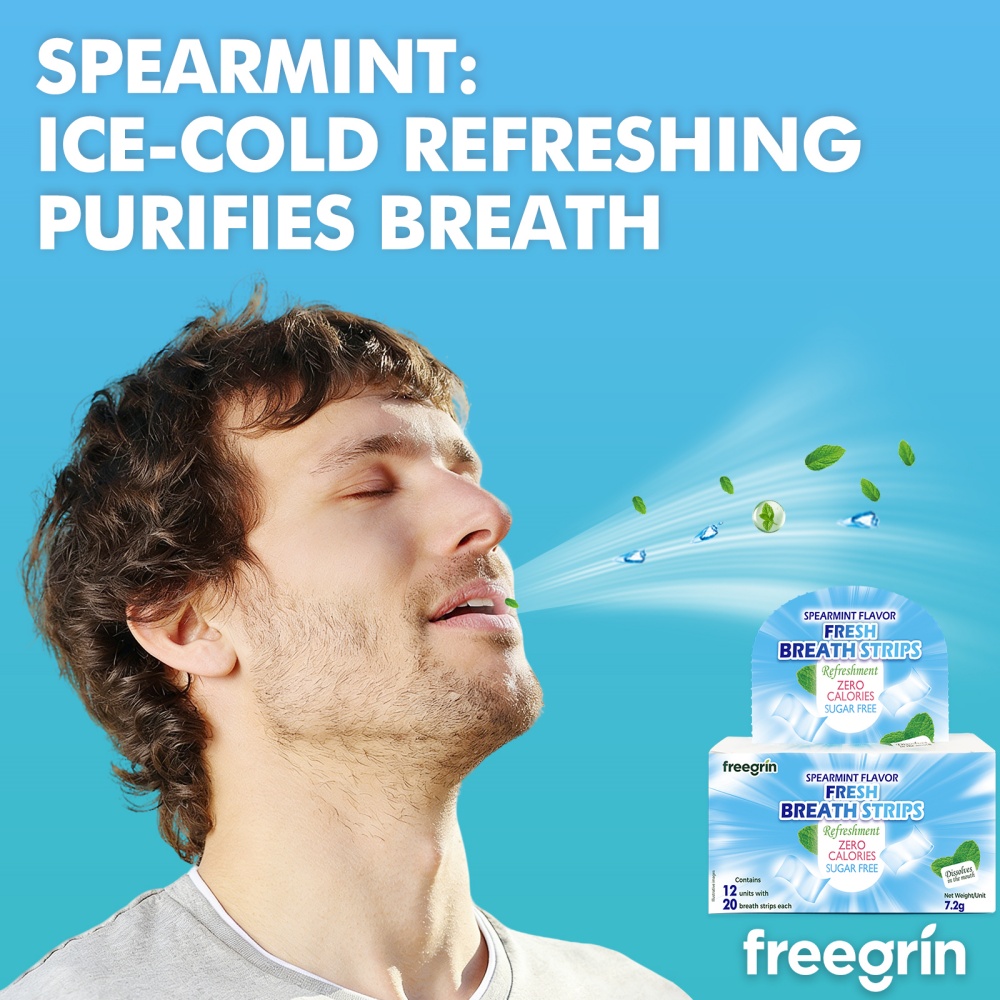 FREEGRIN Spearmint Flavored Fr - Teeth Whitening In Office avaliação e preço