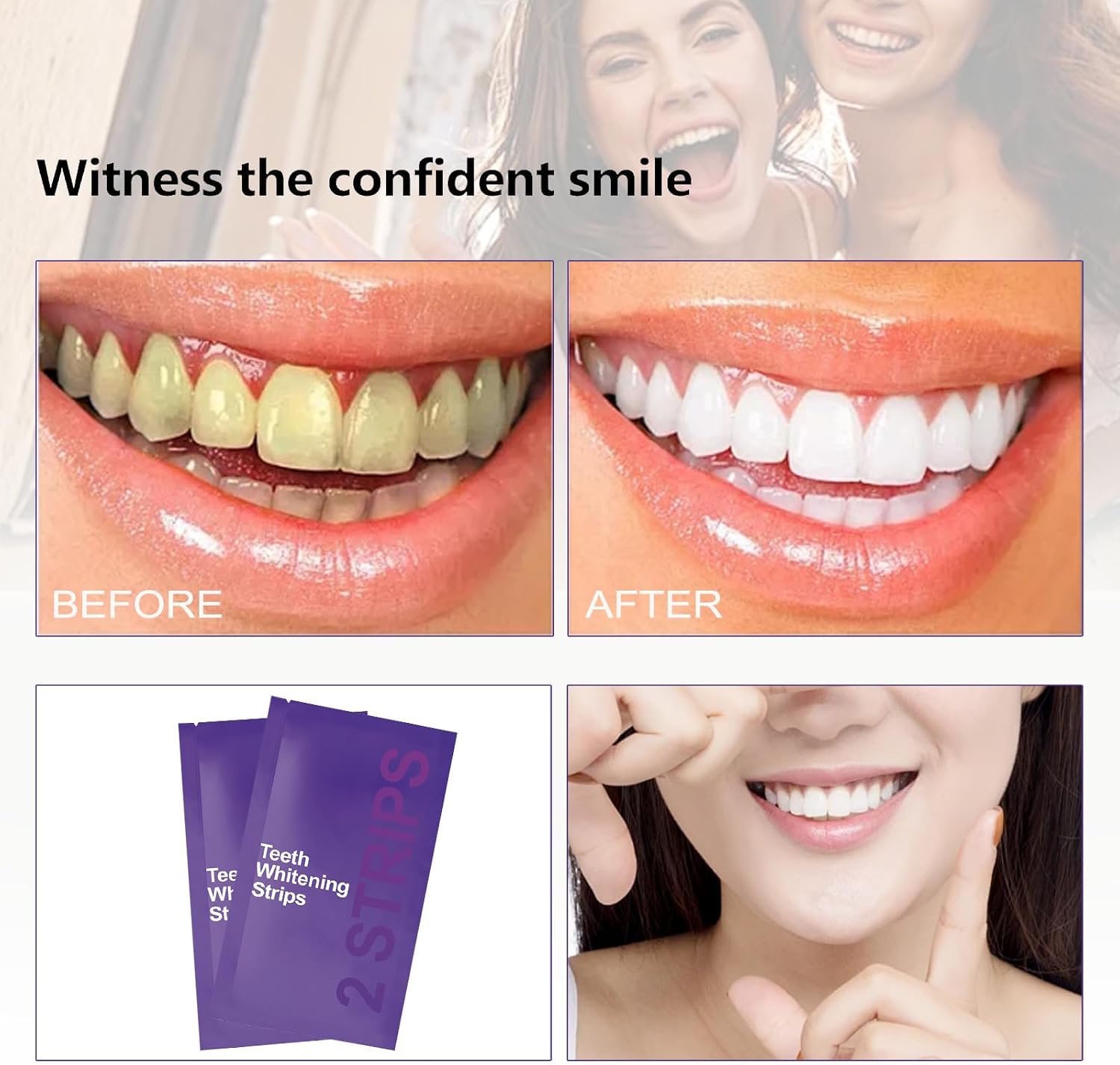 14/28 Strips Purple Teeth Whit - Teeth Whitening Gel Refills avaliação e preço