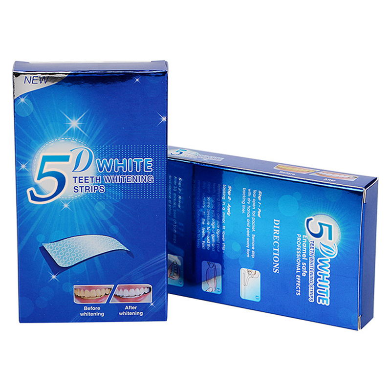 5D Teeth Whitening Strips Dent - Teeth Whitening Gel Refills avaliação e preço