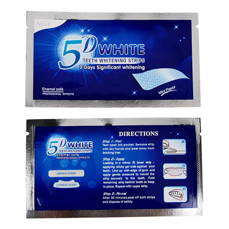 5D Teeth Whitening Strips Dent - Teeth Whitening Gel Refills avaliação e preço