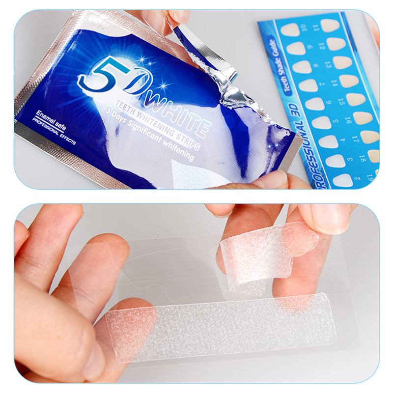 5D Teeth Whitening Strips Dent - Teeth Whitening Gel Refills avaliação e preço