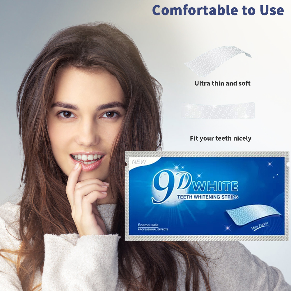 9D White Teeth Whitening Strip - Teeth Whitening In Office avaliação e preço