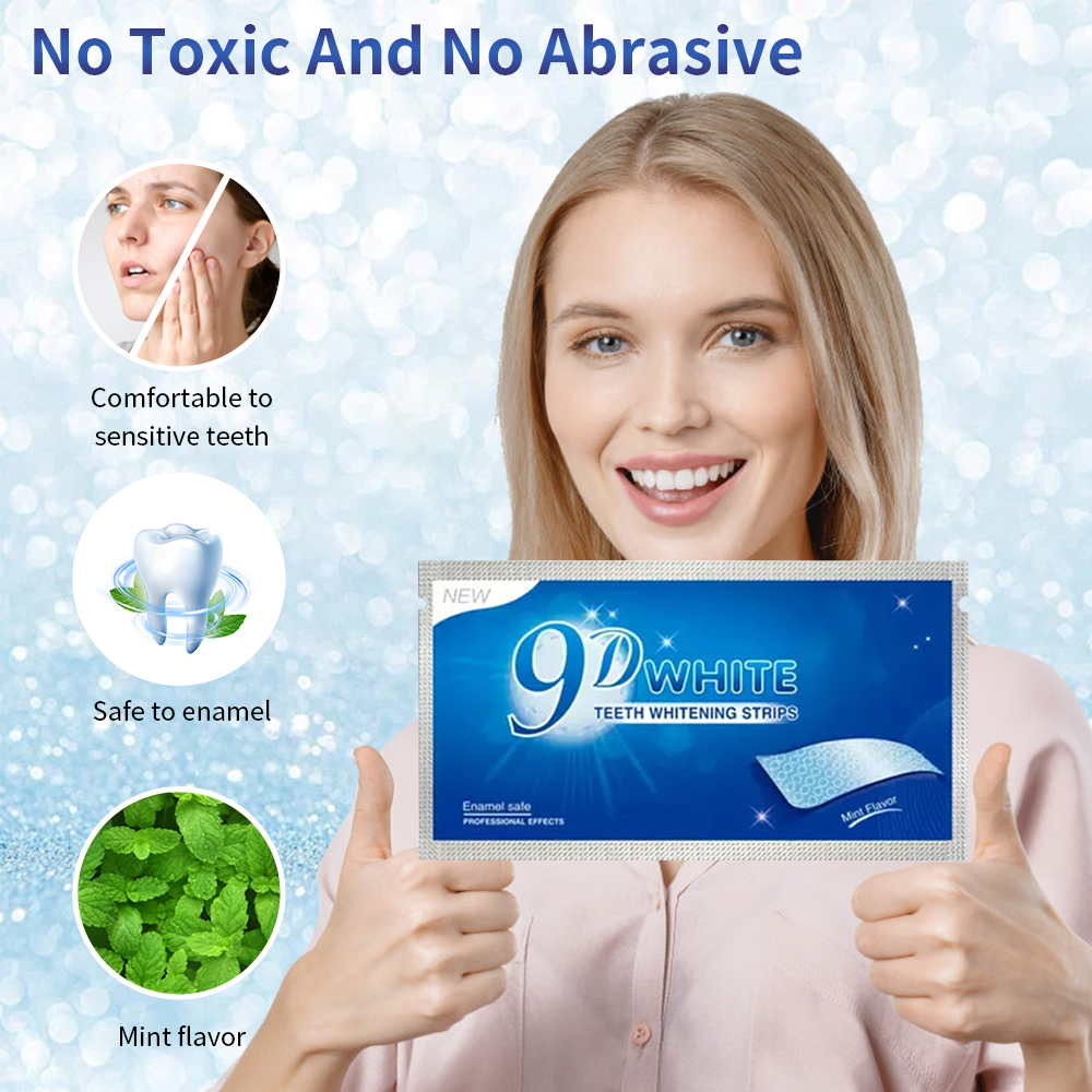 9D White Teeth Whitening Strip - Teeth Whitening In Office avaliação e preço