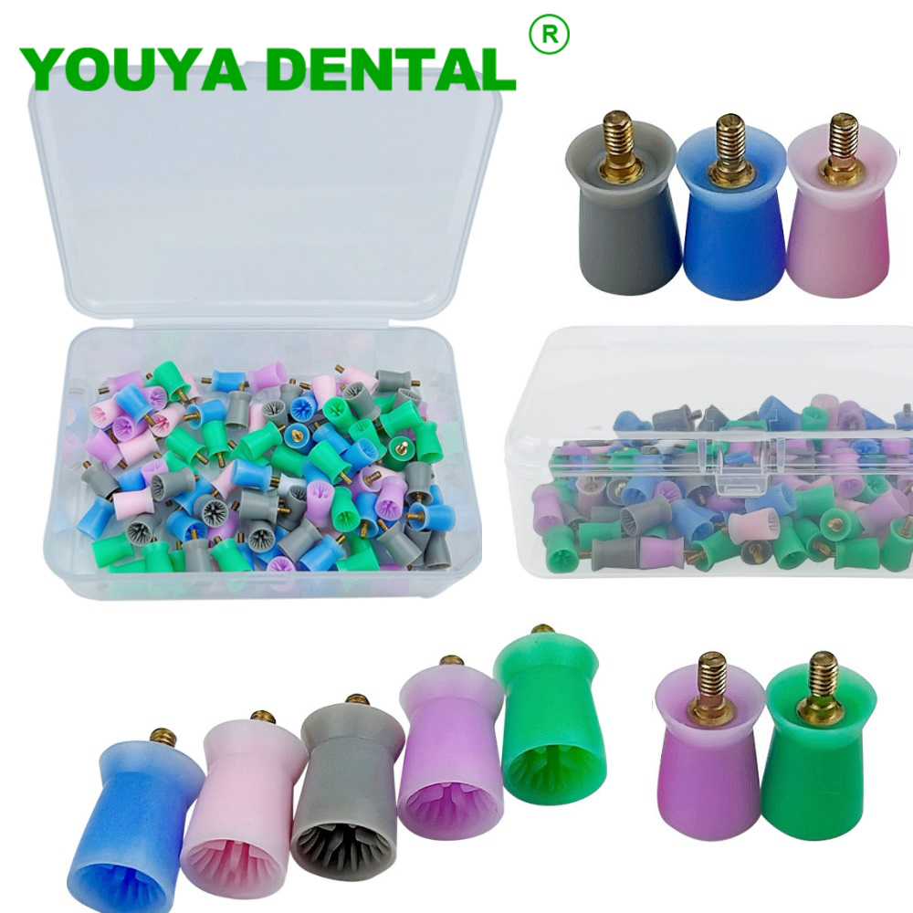 100pcs/Box Dental Prophy Cup S - Teeth Whitening Brush avaliação e preço
