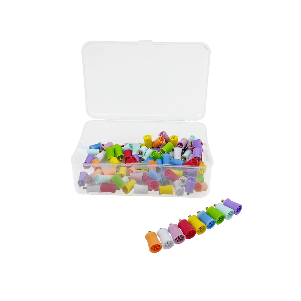 100pcs/Box Dental Prophy Cup S - Teeth Whitening Brush avaliação e preço