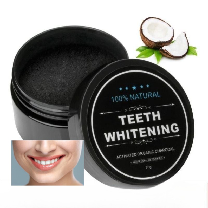 1 Box Activated Charcoal Teeth - Teeth Whitening Charcoal avaliação e preço