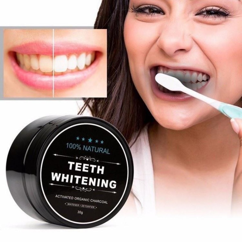 1 Box Activated Charcoal Teeth - Teeth Whitening Charcoal avaliação e preço