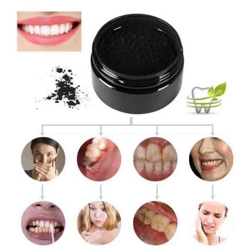 1 Box Activated Charcoal Teeth - Teeth Whitening Charcoal avaliação e preço
