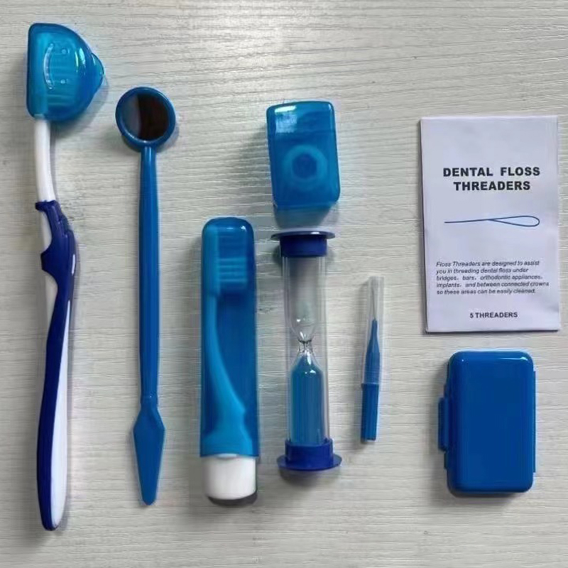 8pcs/set Dental Care Brush Kit - Teeth Whitening Brush avaliação e preço