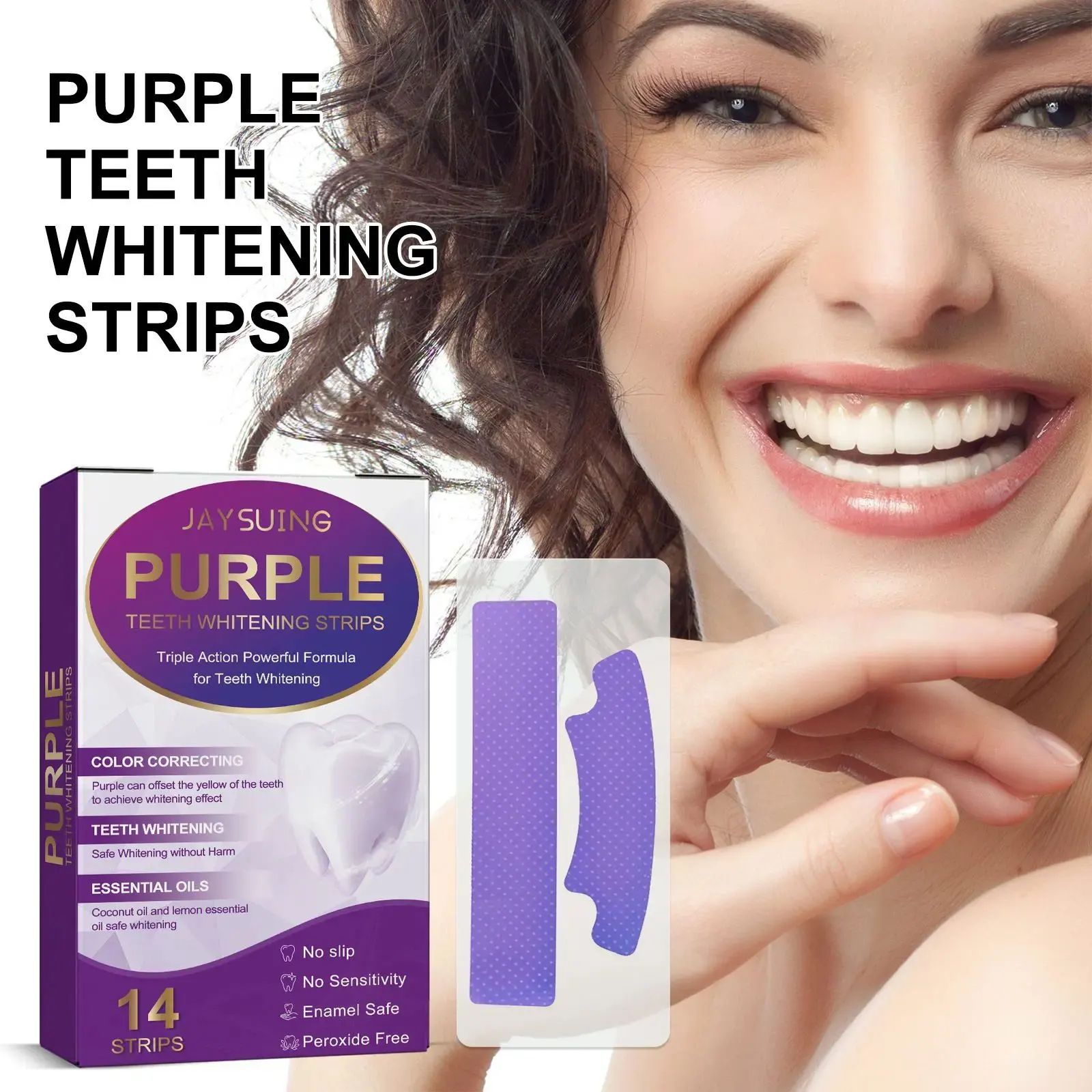 14pcs/box Teeth Bleaching Stri - Teeth Whitening Flash avaliação e preço