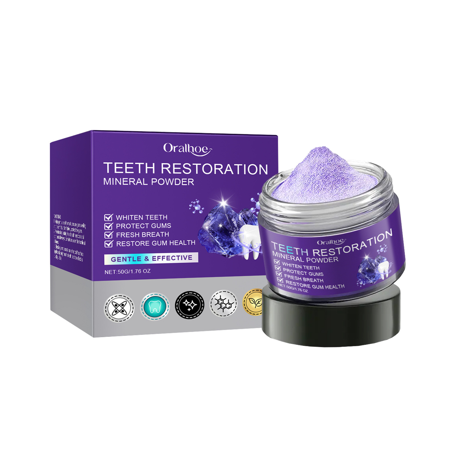 Teeth Restoration Mineral Powd - Teeth Whitening Singapore avaliação e preço